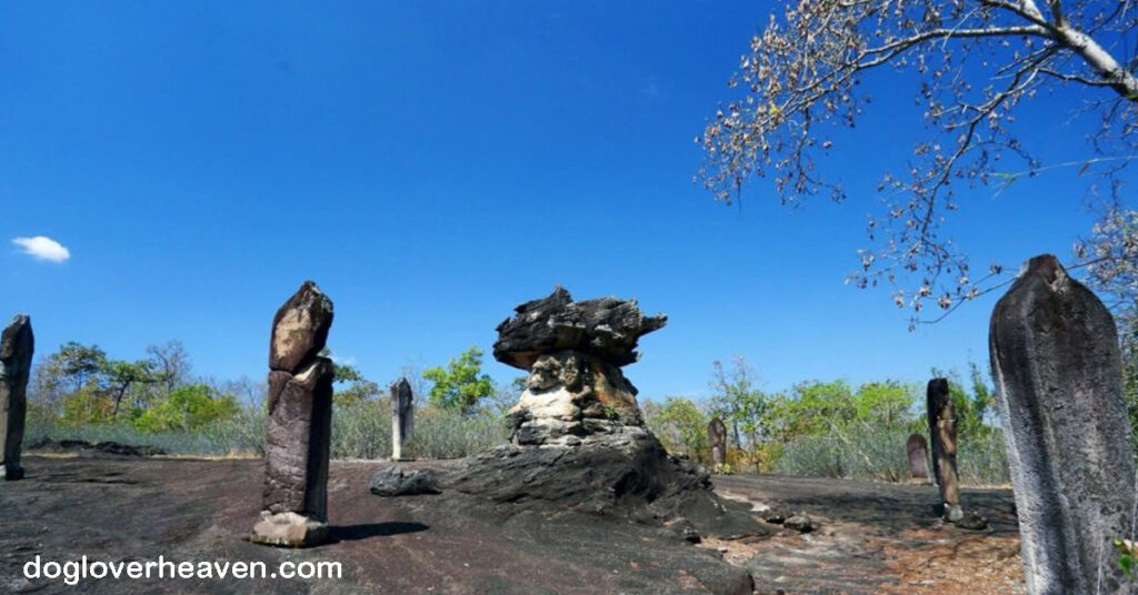 Phu Phra Bat Historical Park อุทยานประวัติศาสตร์ภูพระบาท ในจังหวัดอุดรธานี เป็นการเข้าชมสถานที่ทางประวัติศาสตร์และธรรมชาติ
